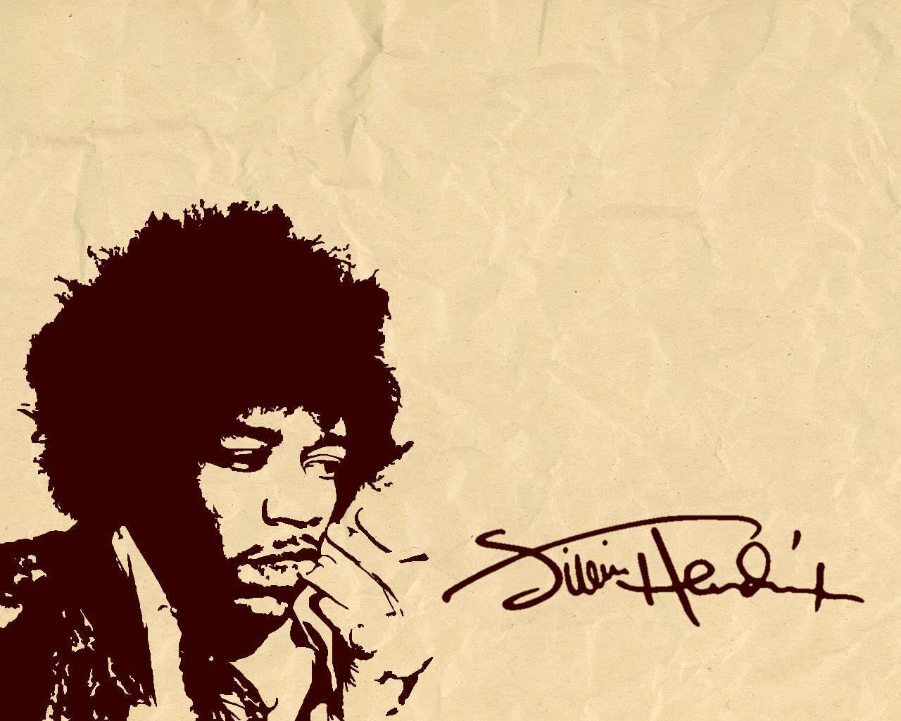 Jimi Hendrix Classic Rock Wallpaper