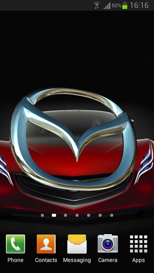 3d Mazda Logo Live Wallpaper Screenshot