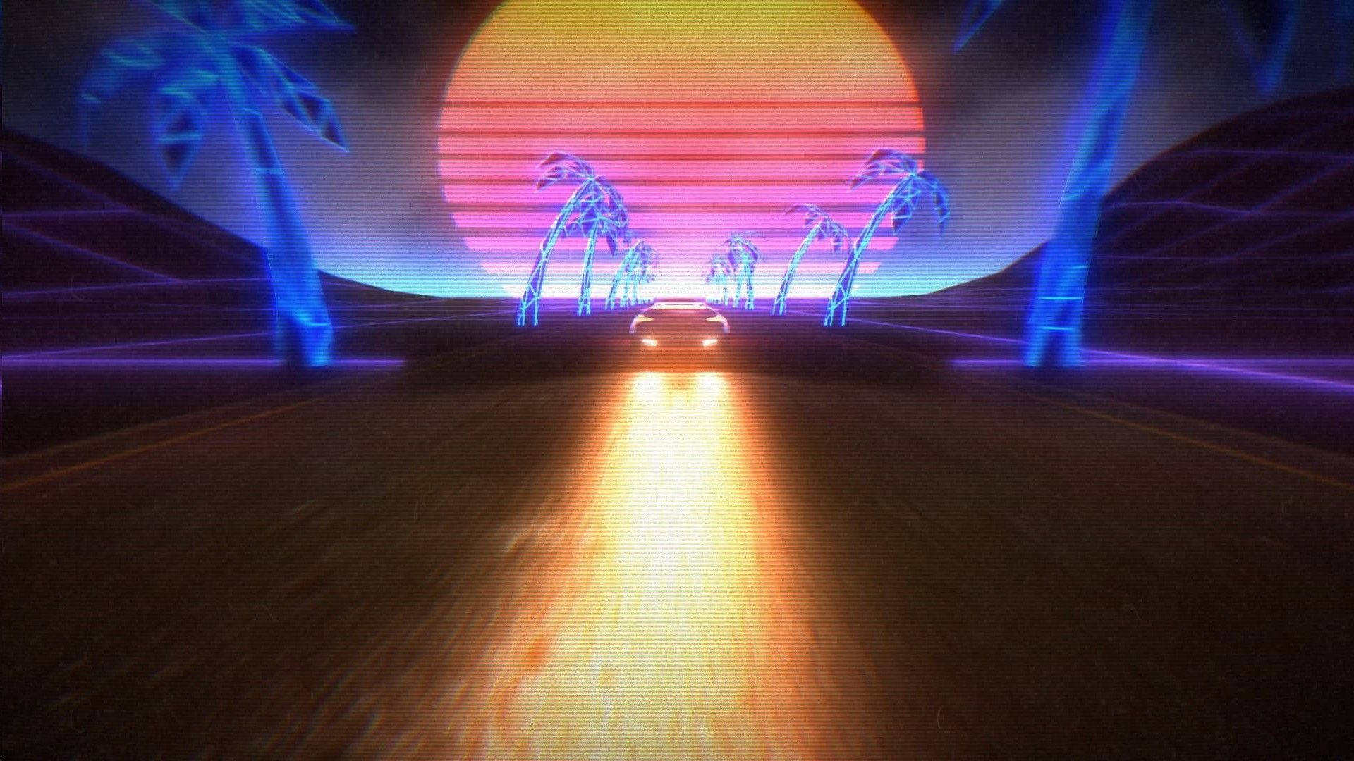 80s Retro Wallpaper