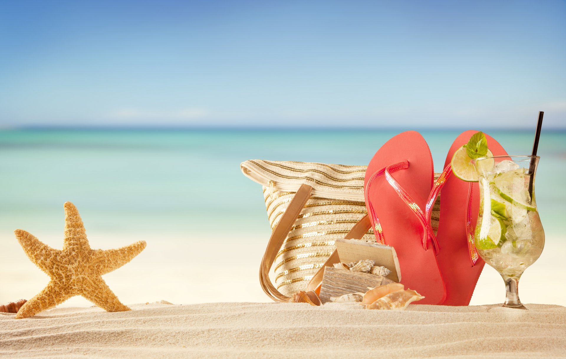 Summer Vacation Beach Accessories Sea Sun Starfish Holiday
