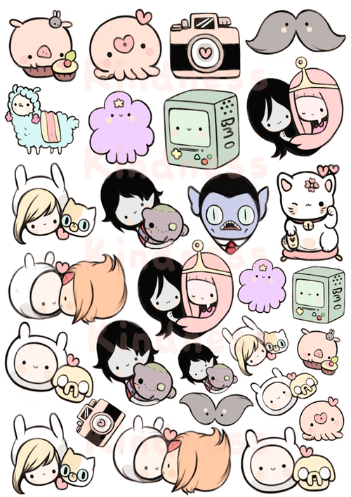 Adventure Time Kawaii By Lovecreepys