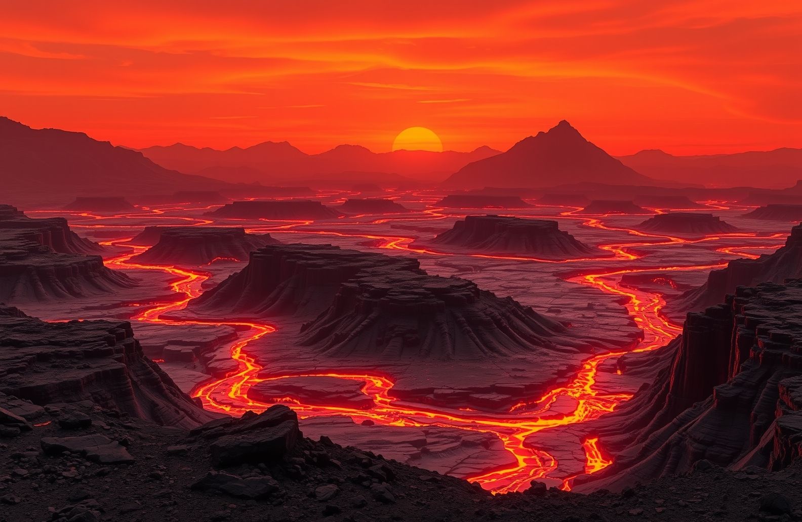 Mustafar Wallpaper