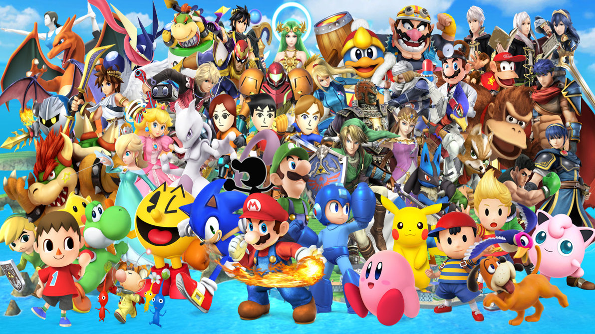 Super Smash Bros Wii U And 3ds Actual Roster By Darkmangc On