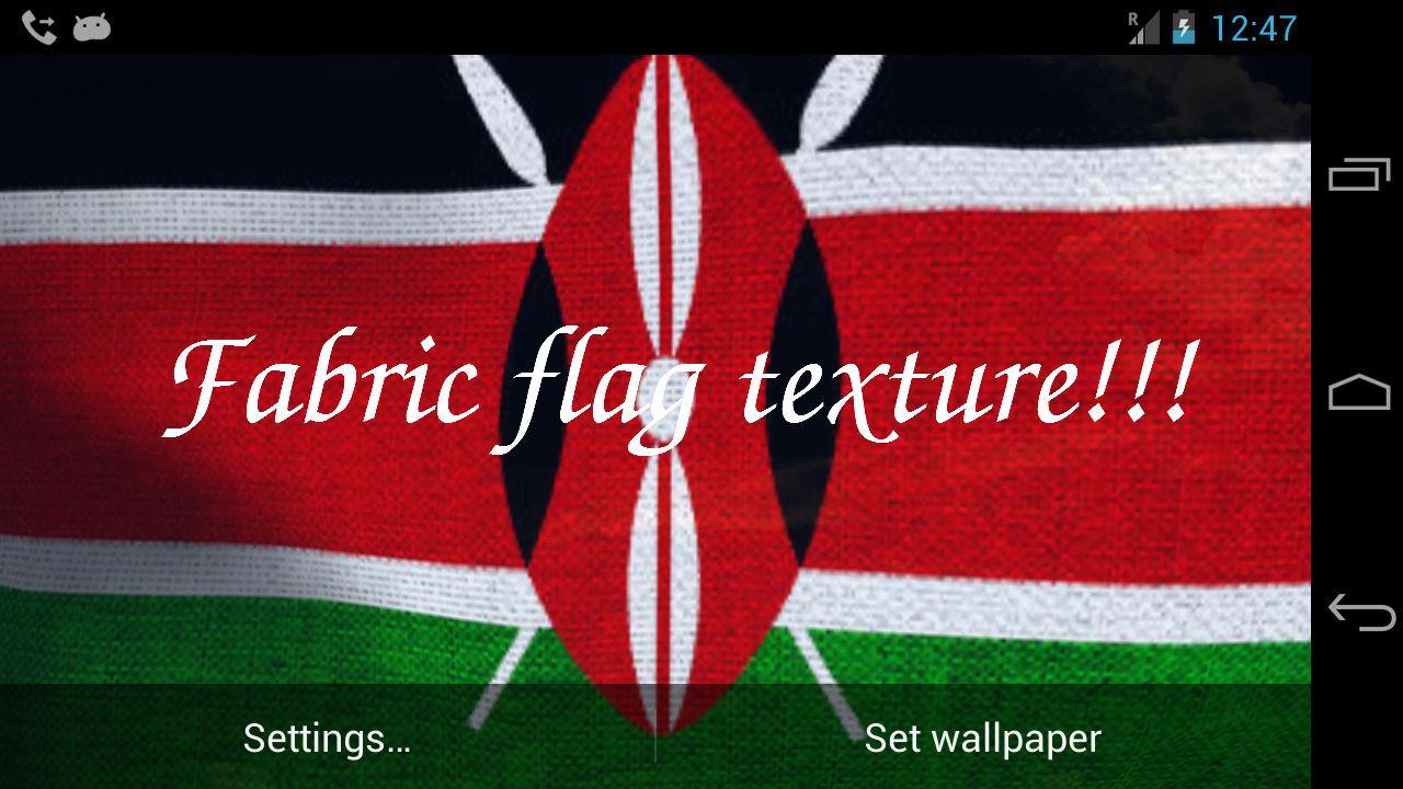 3D Kenya Flag Live Wallpaper App Ranking and Store Data App Annie
