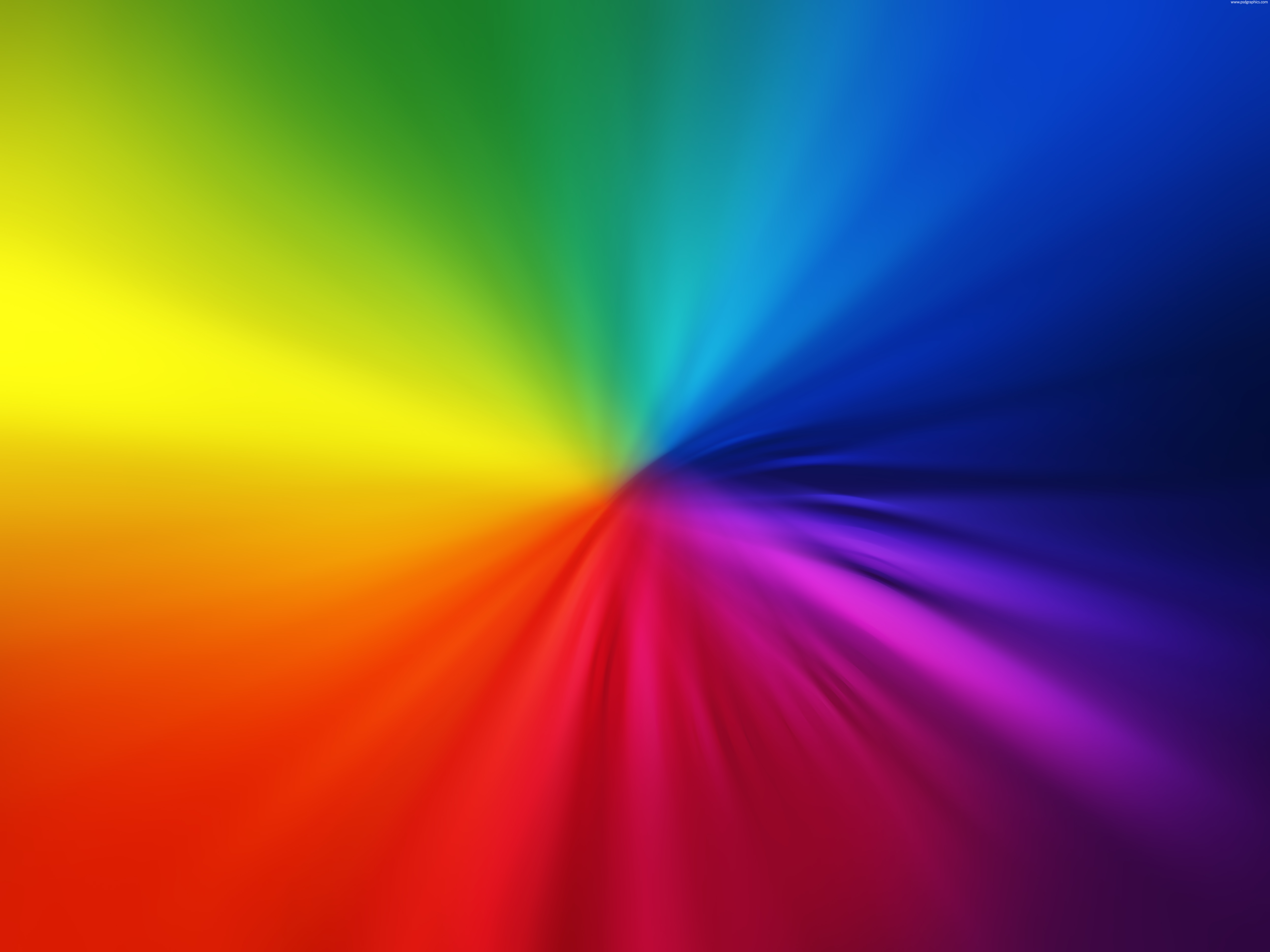 Colors Abstract Rainbow Flow Background Wheel
