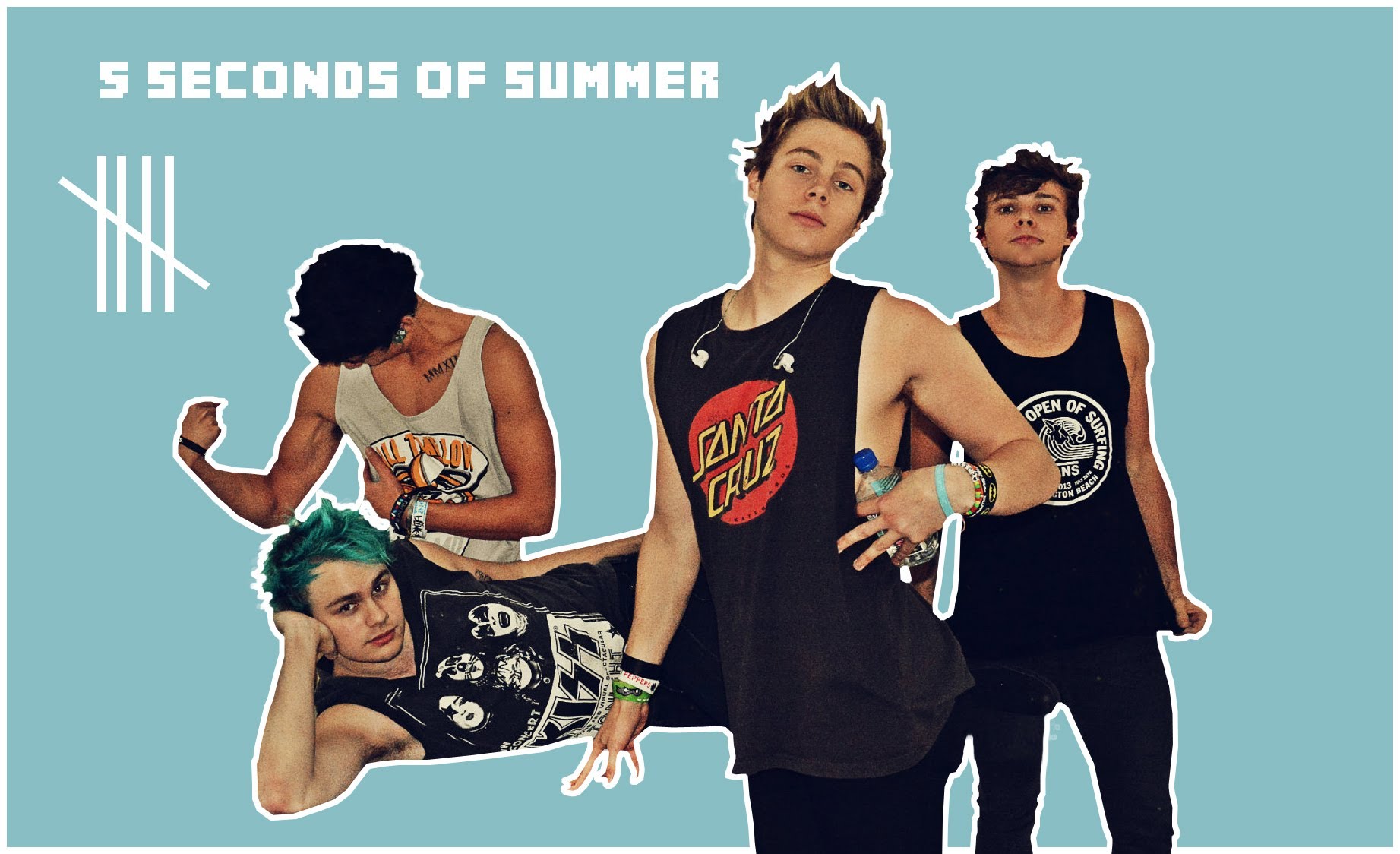 Image For 5sos Background Logo Puter