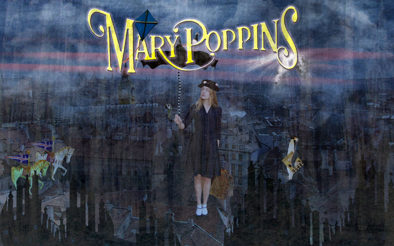 Modern Day Mary Poppins By Xxdigipxx