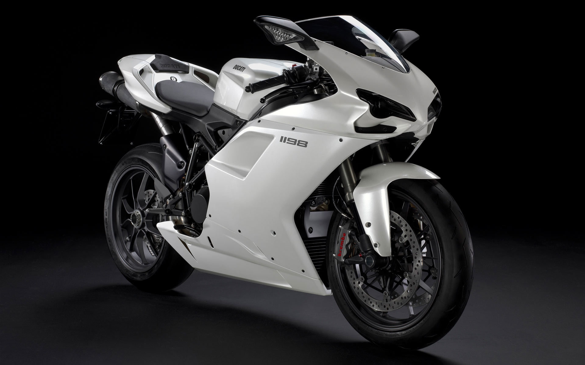 White Ducati Motorcycle Wallpaper Cool