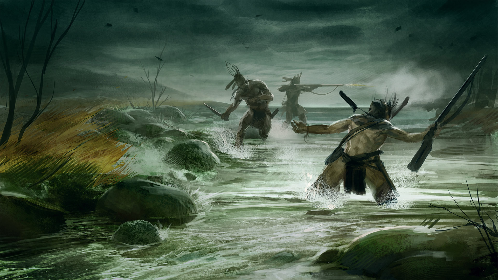 Warpath Campaign Indians In River Empire Total War Wallpaper