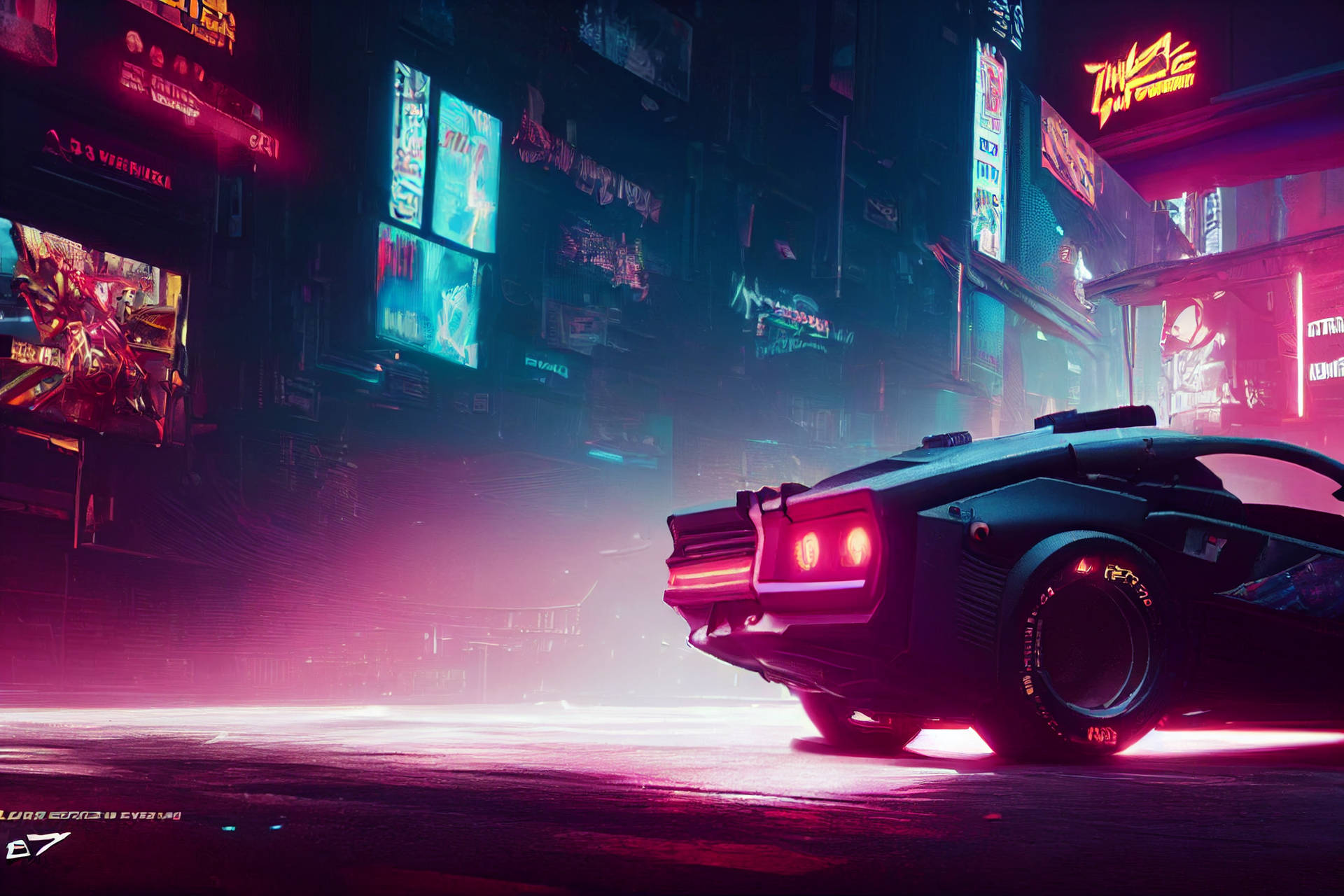 Cyberpunk Desktop Wallpaper
