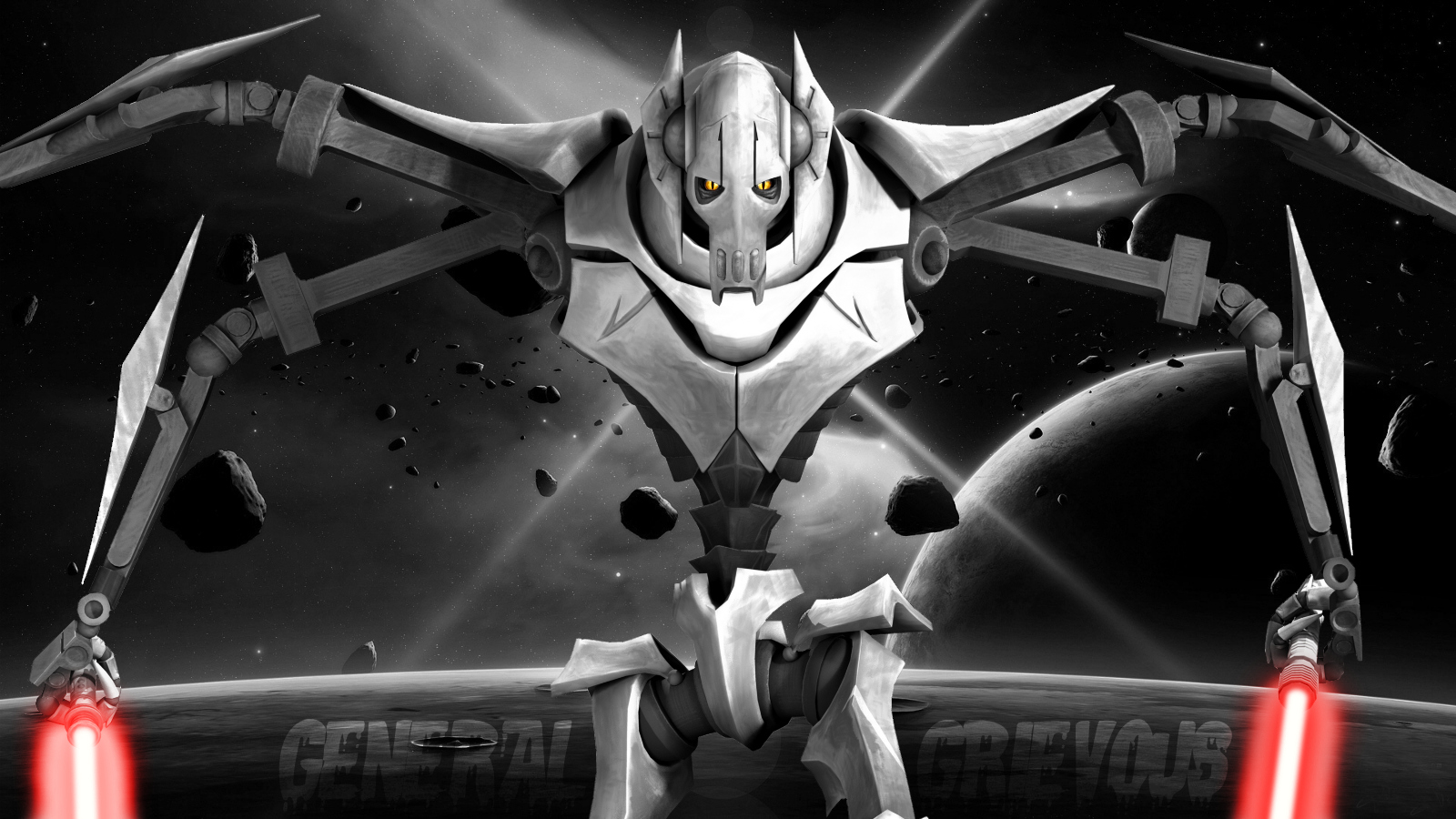 Star Wars General Grievous The Underworld With Resolutions
