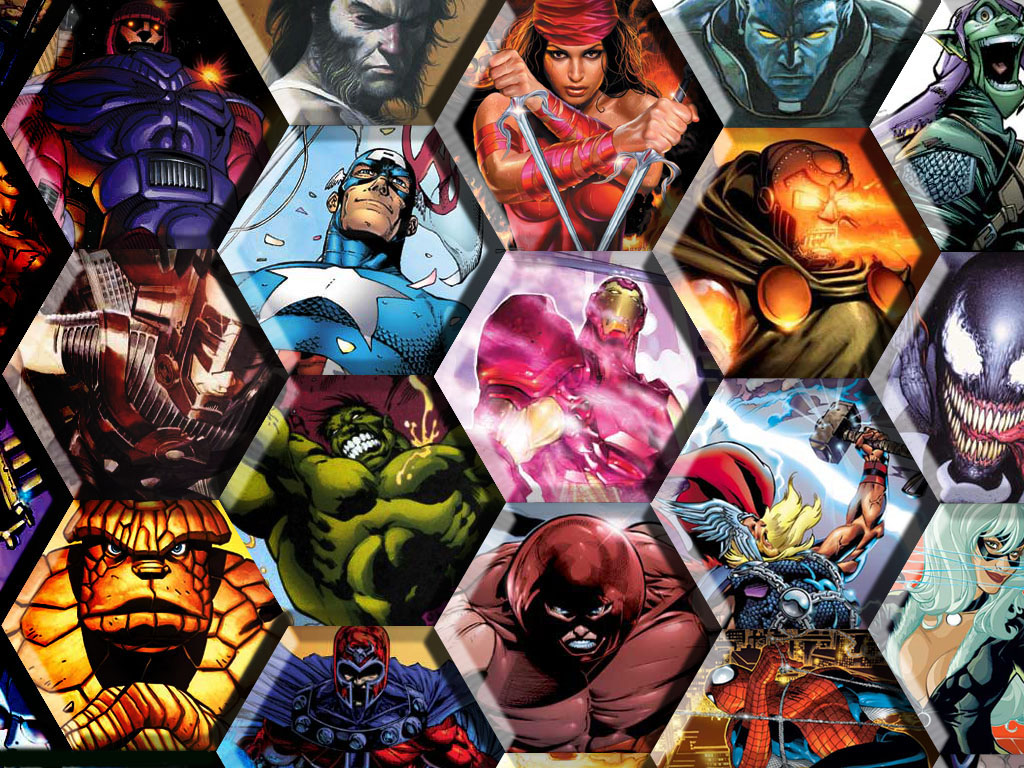Marvel Heroclix Heroes Wallpaper
