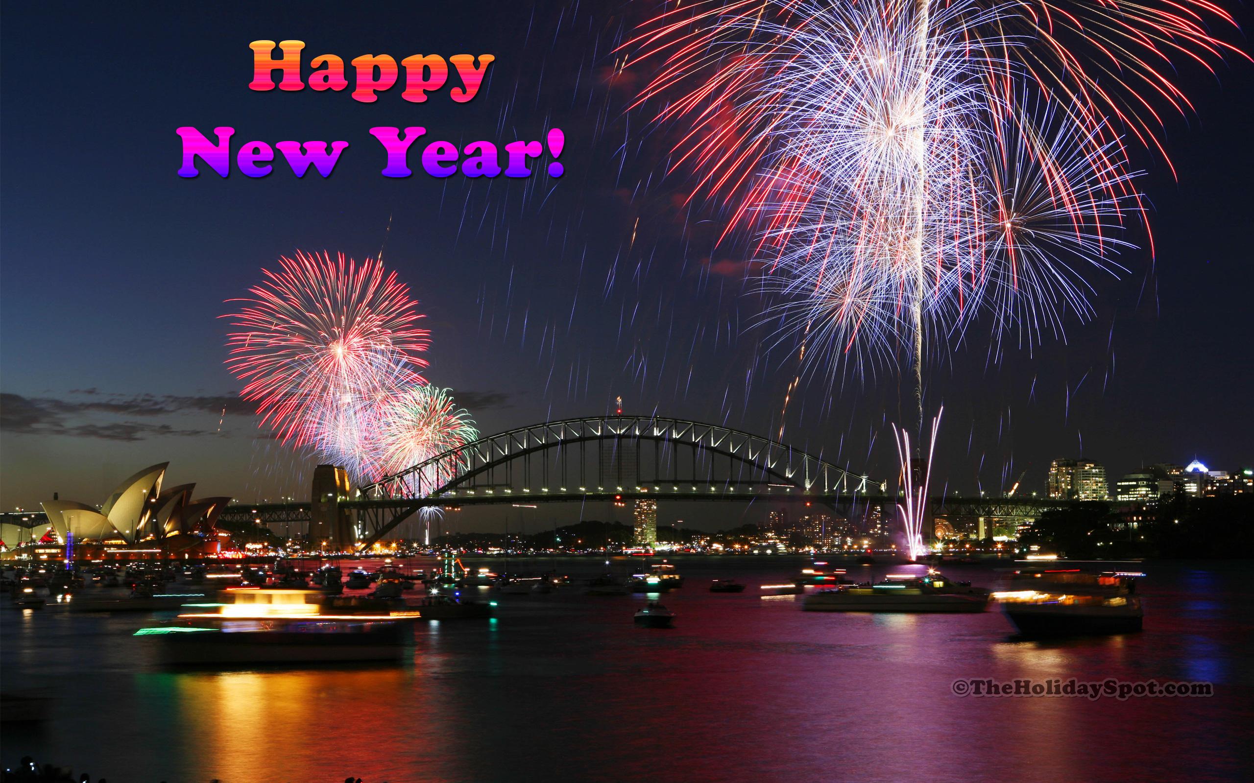 Happy New Year HD Wallpaper Image And Background