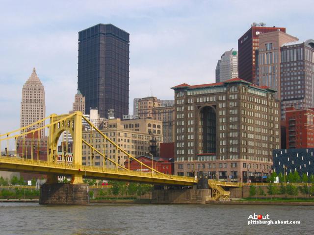 Pittsburgh Wallpaper Downtown From North Shore