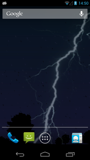 Lightning Bolt Live Wallpaper Android