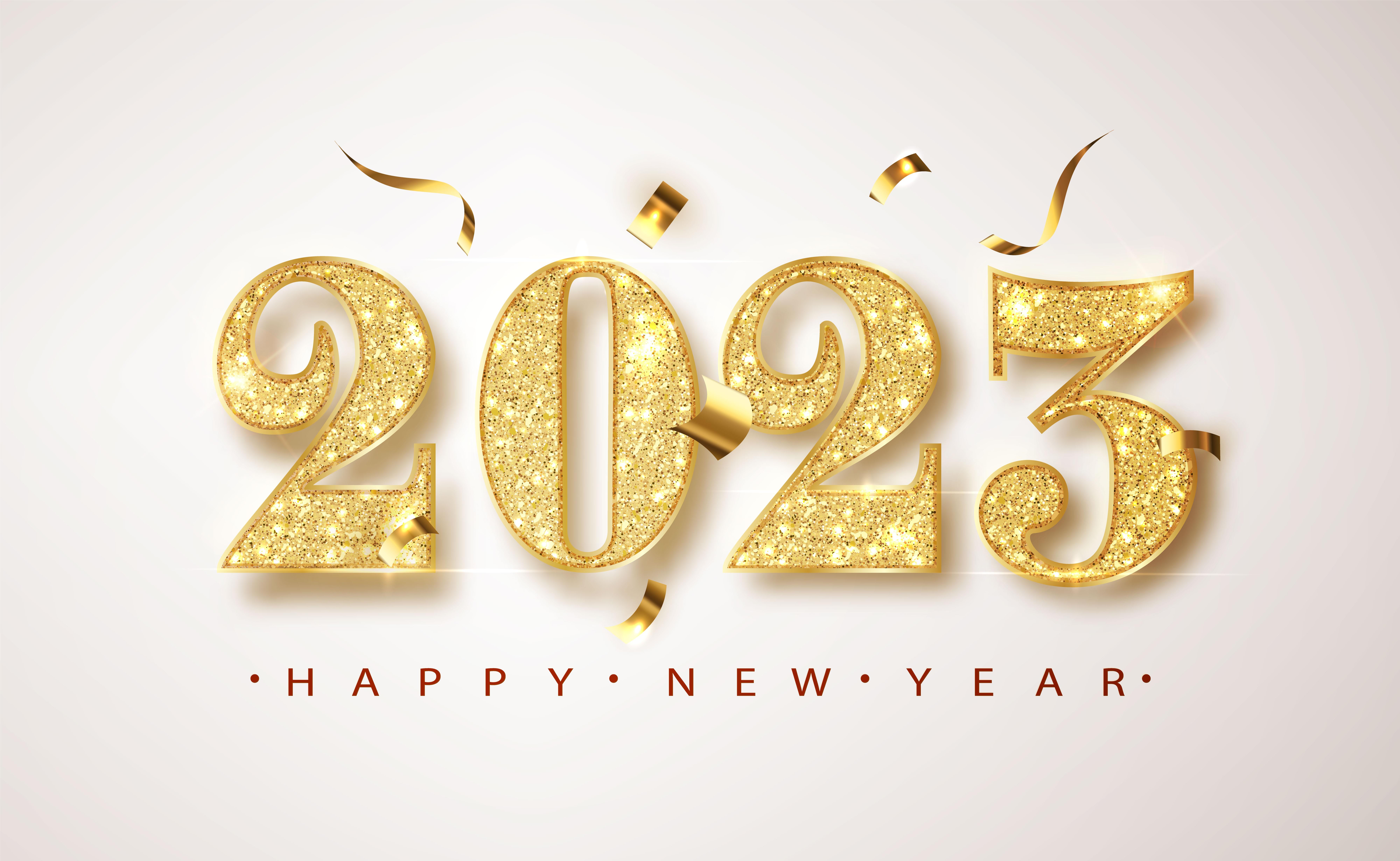 Holiday New Year 8k Ultra HD Wallpaper