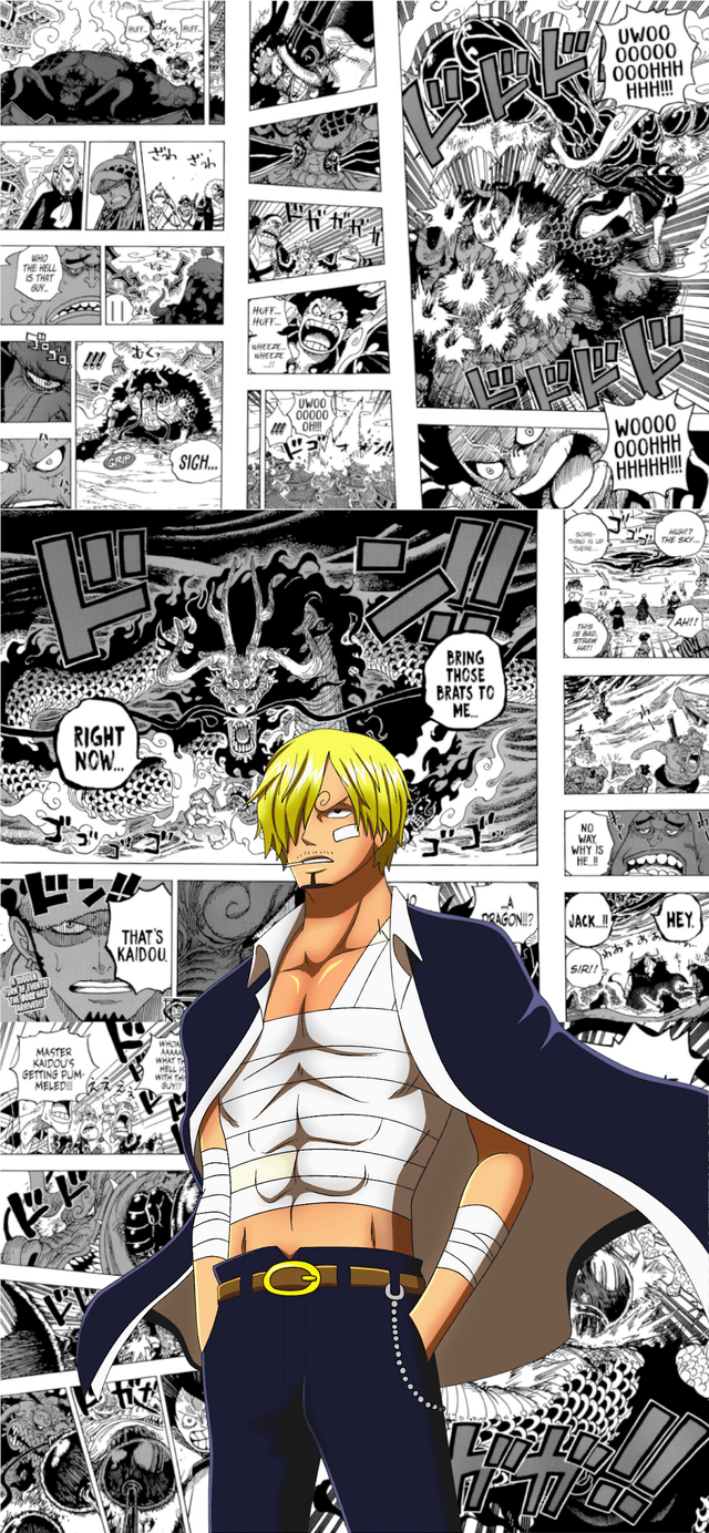One Piece Manga Pop Wallpaper R iPhonewallpaper