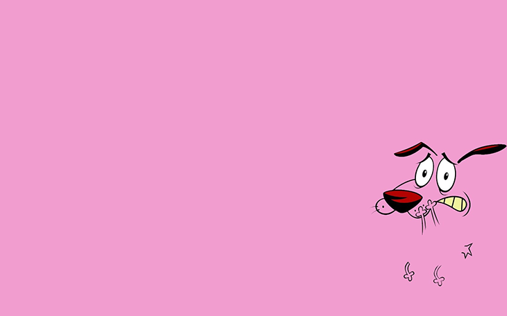 Courage The Cowardly Dog Funny HD Wallpaper