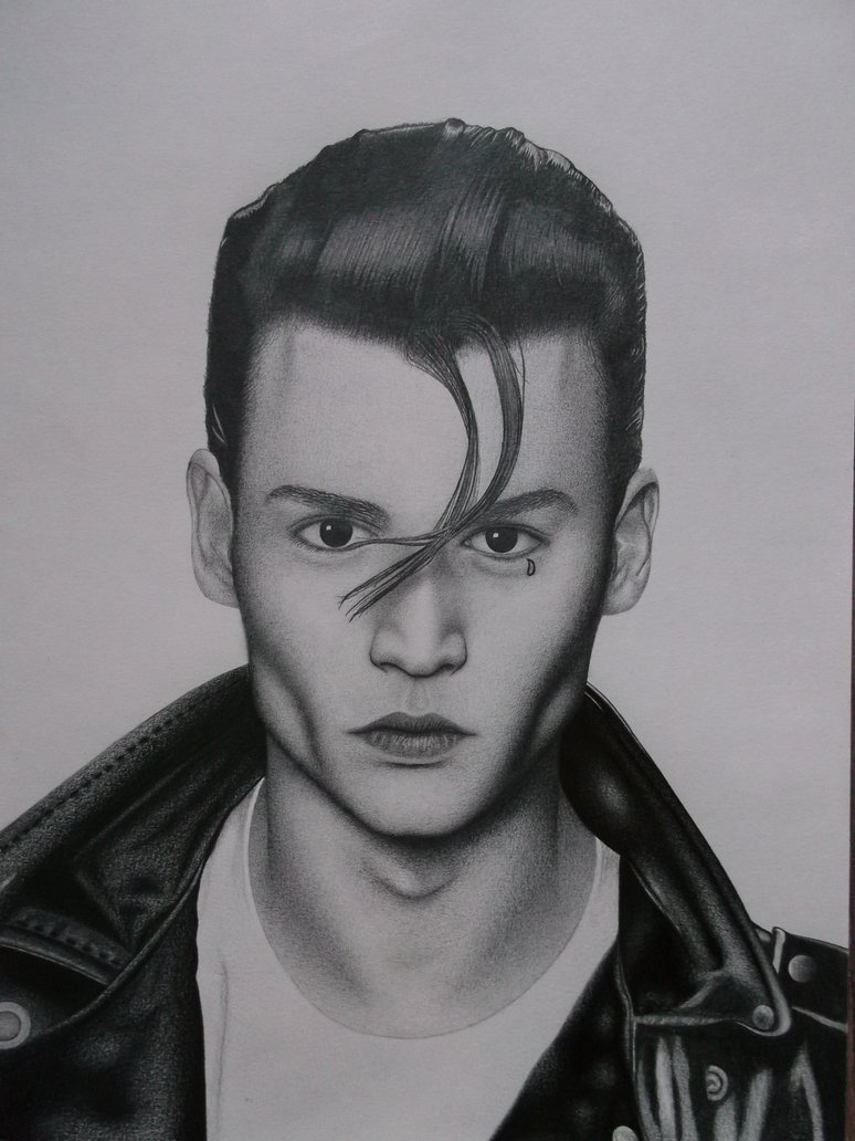 Johnny Depp Cry Baby By Andrewua