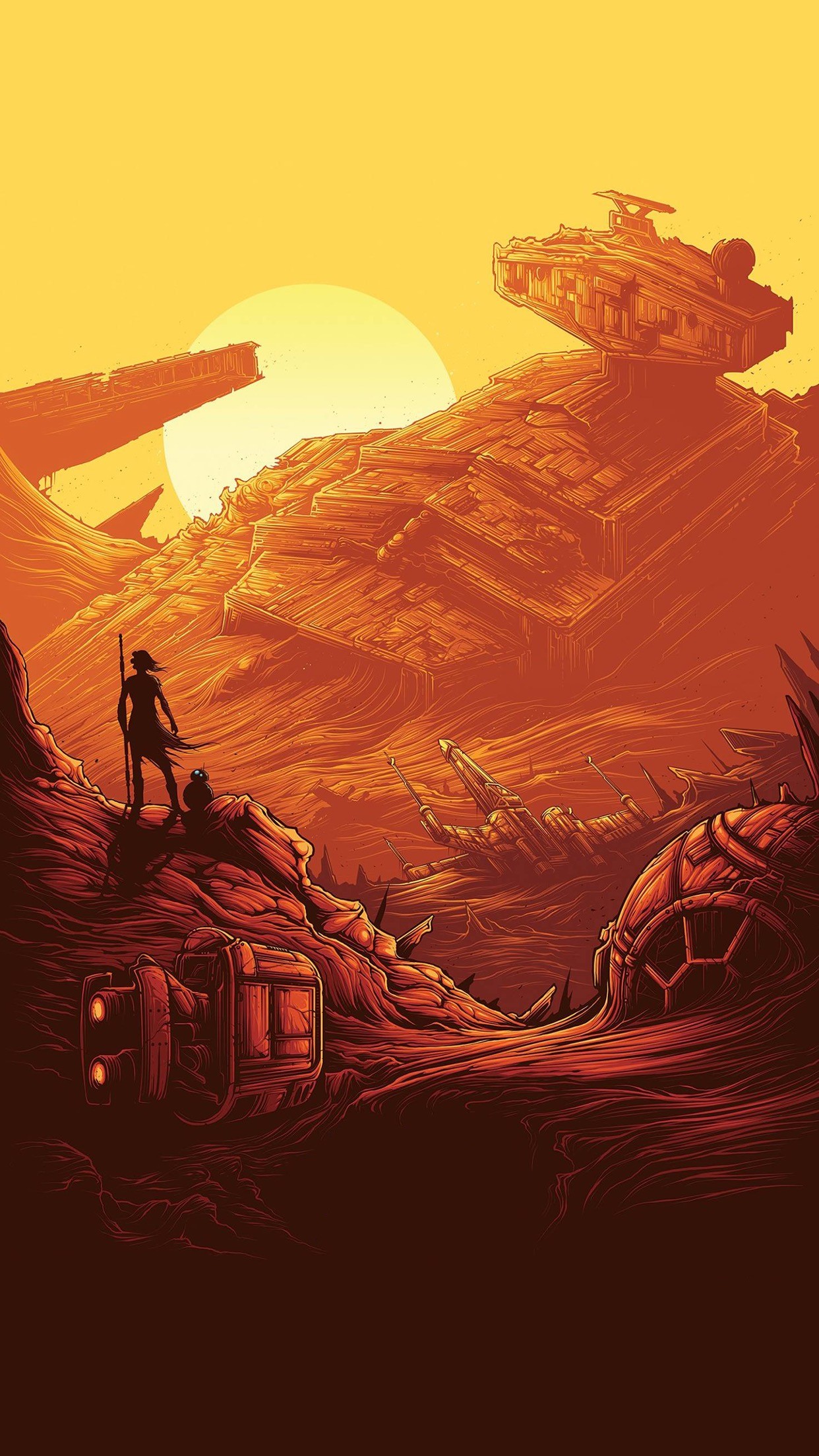 Star Wars Landscape Wallpaper