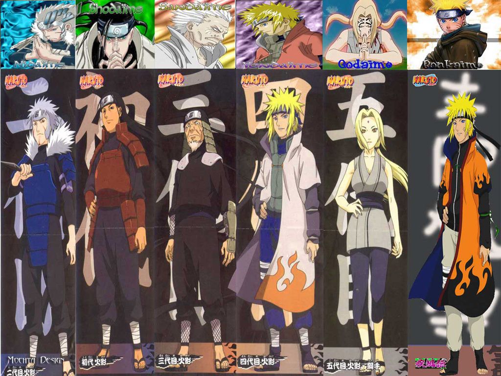 The Hokage Literally Meaning Fire Shadow Are Leaders Of