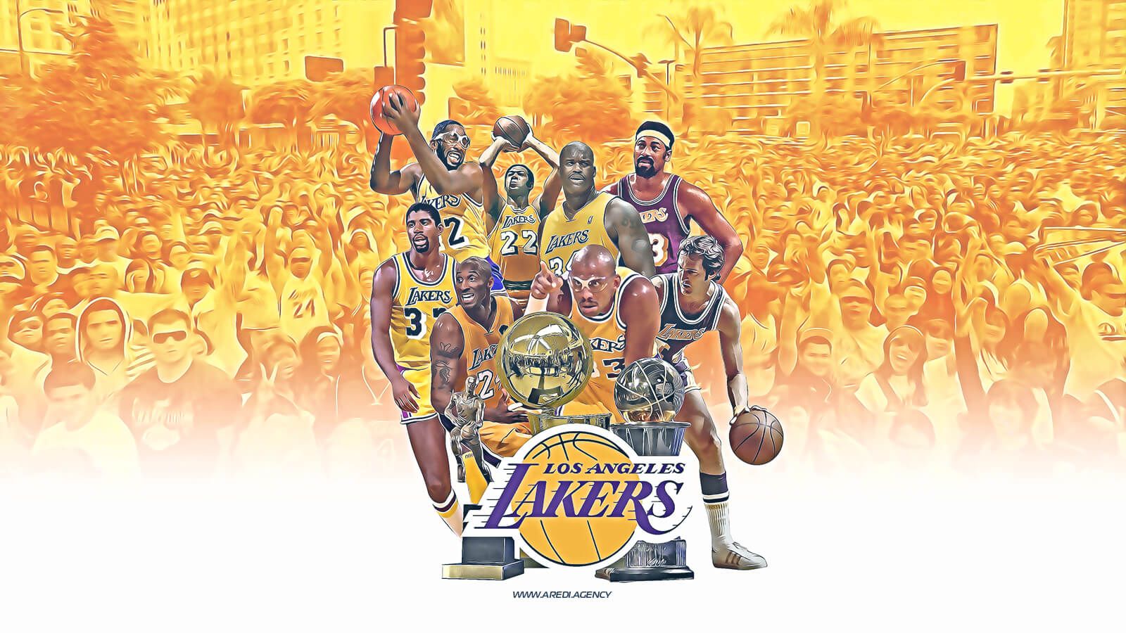 Los Angeles Lakers wallpaper design sport basketball champion
