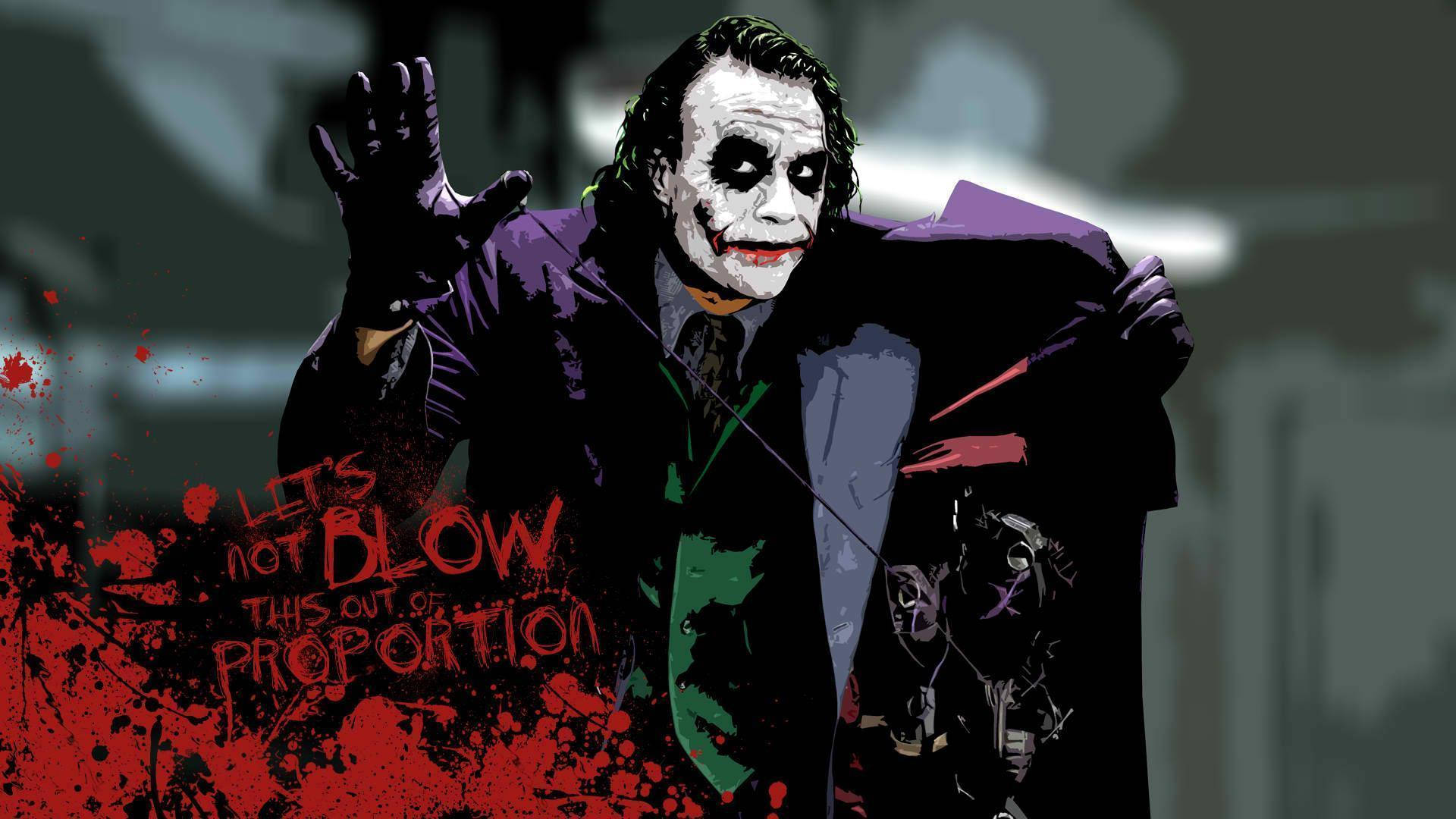Joker Drawing Wallpaper
