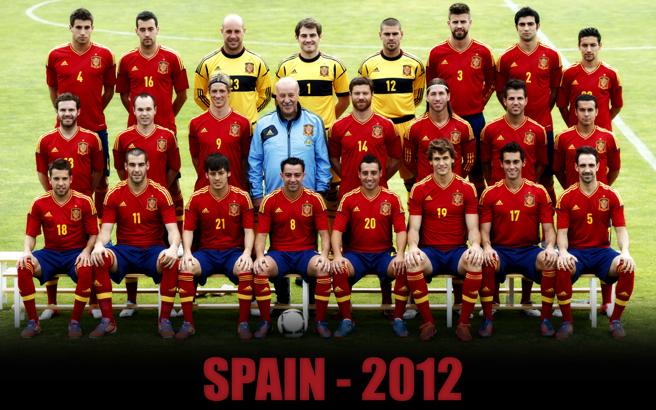 Spain Football Team High Quality Images