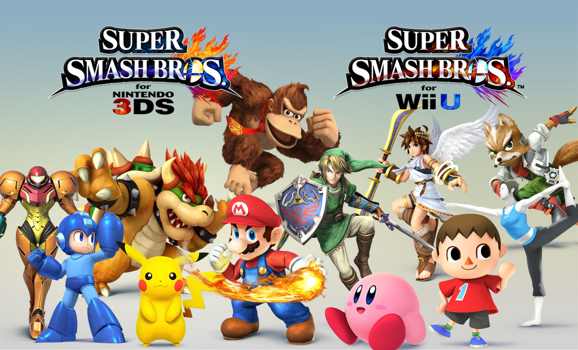 Super Smash Bros 3ds Wii U Wallpaper By Darkmudkip6