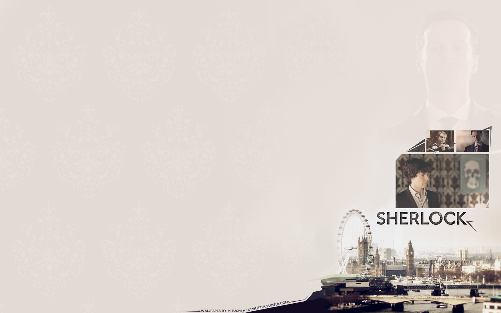 wanted a classy Sherlock wallpaper for my desktop but couldnt find