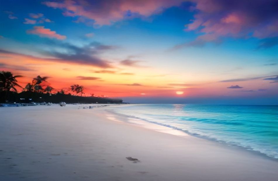 Beach Resort Wallpaper