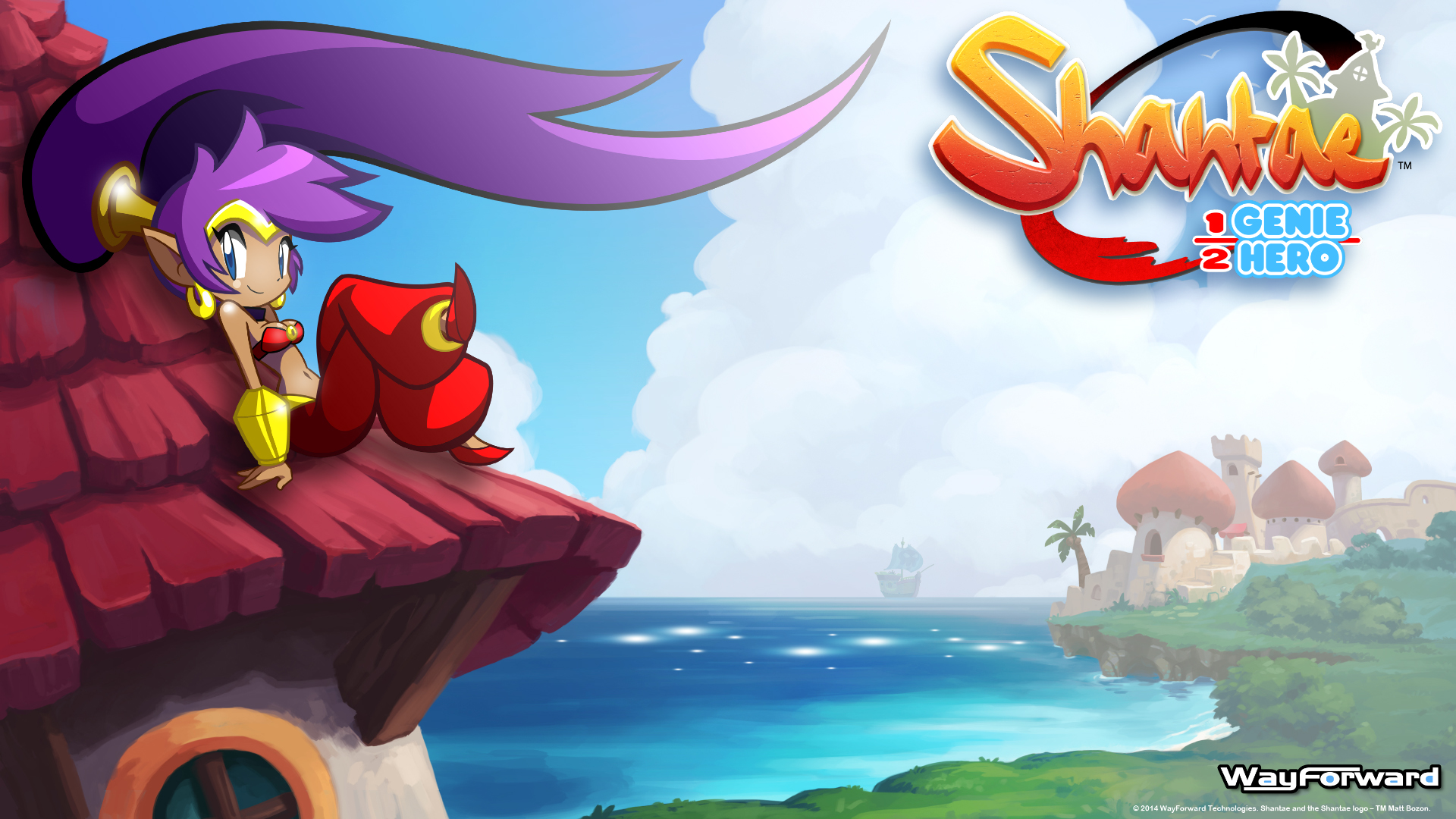 Shantae Half Genie Hero HD Wallpaper X