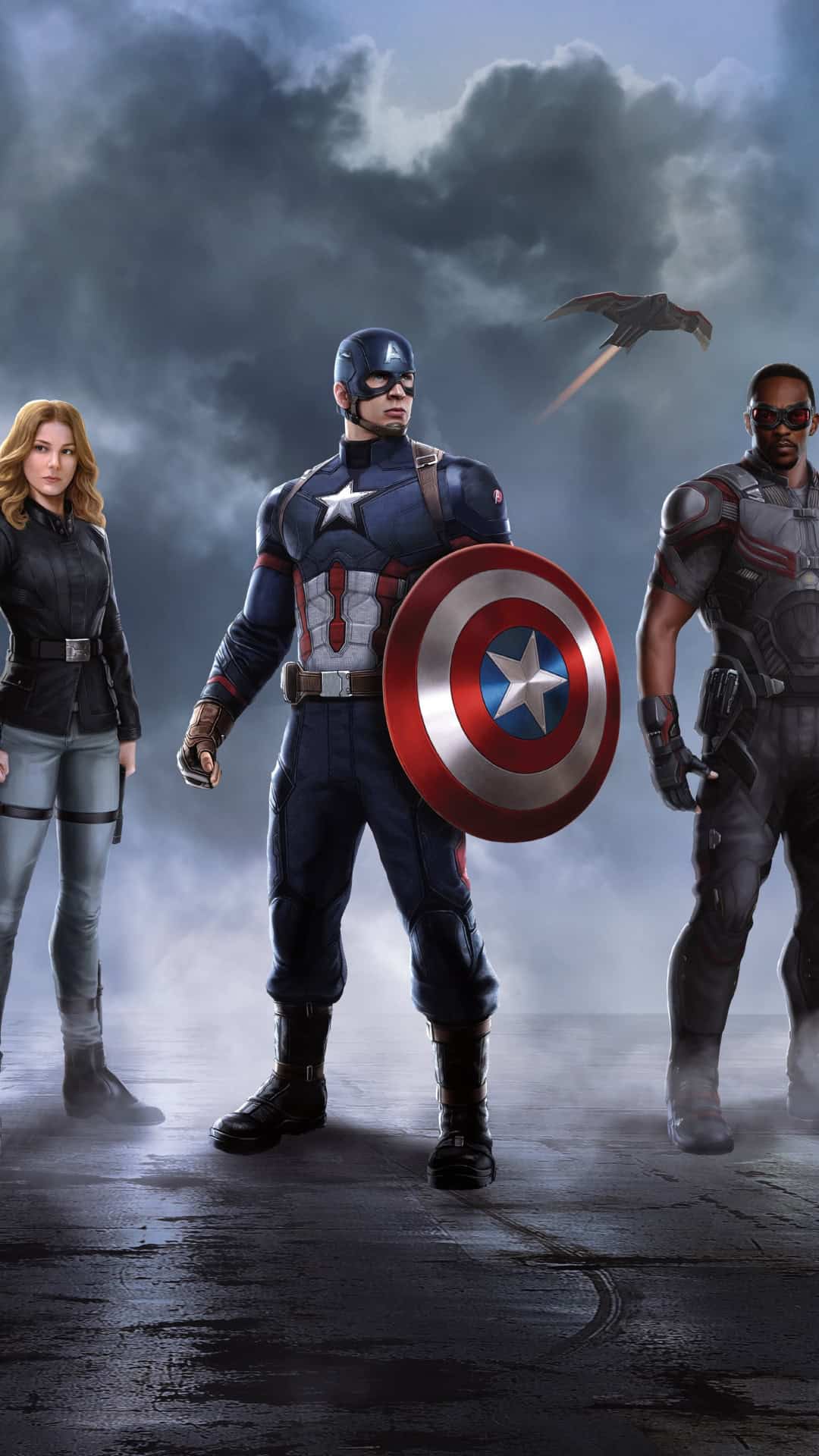 Captain America iPhone Wallpaper