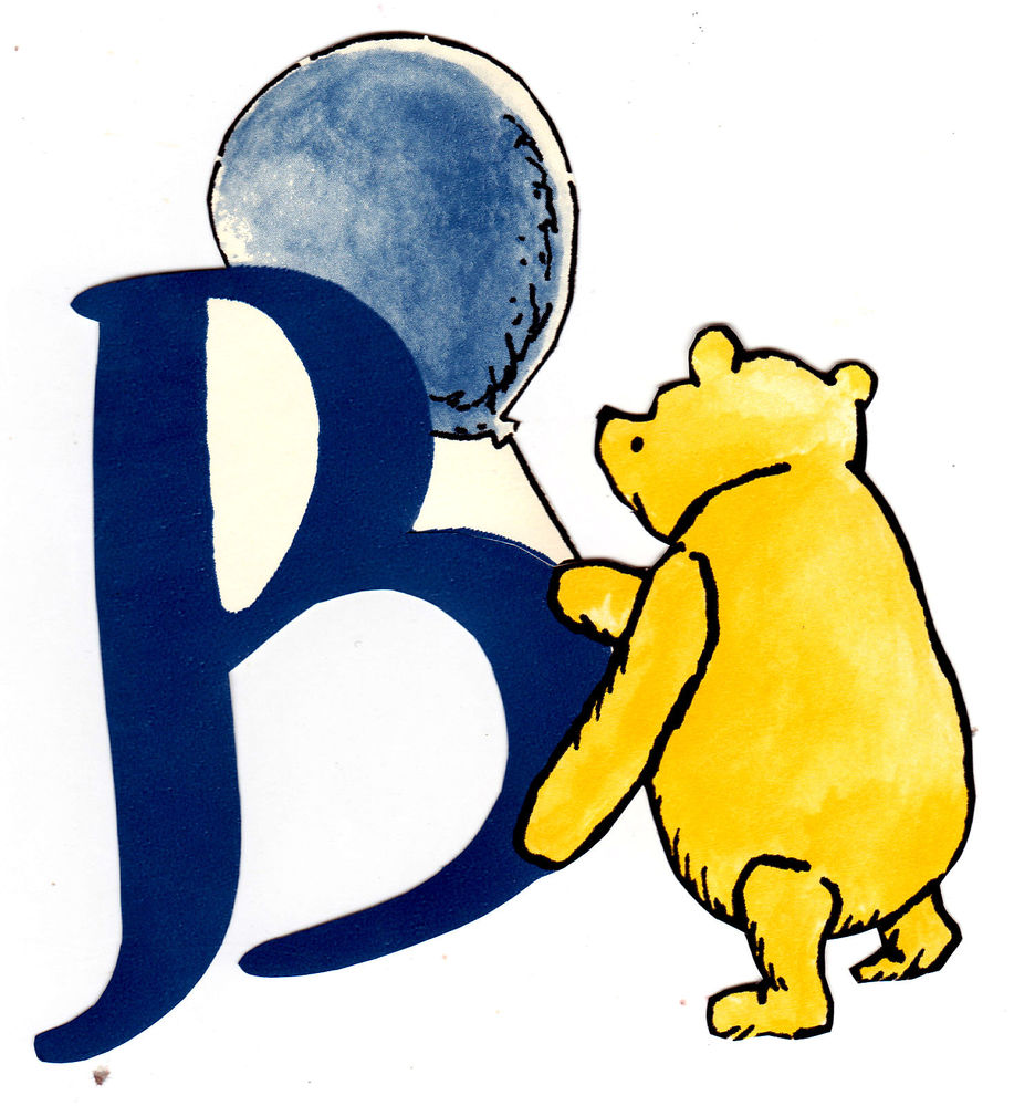  Disney Classic Pooh Alphabet ABC Prepasted Wall Border Cut Out eBay