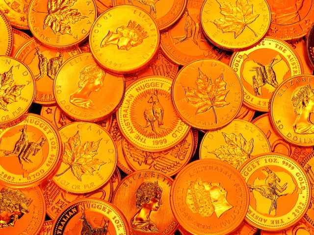 Canadian Gold Coins Wallpaper And Image Pictures
