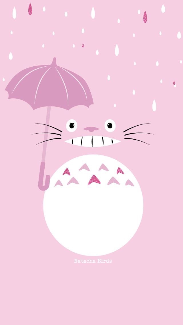 Totoro Rose Pastel Wallpaper Discovered By Vvv