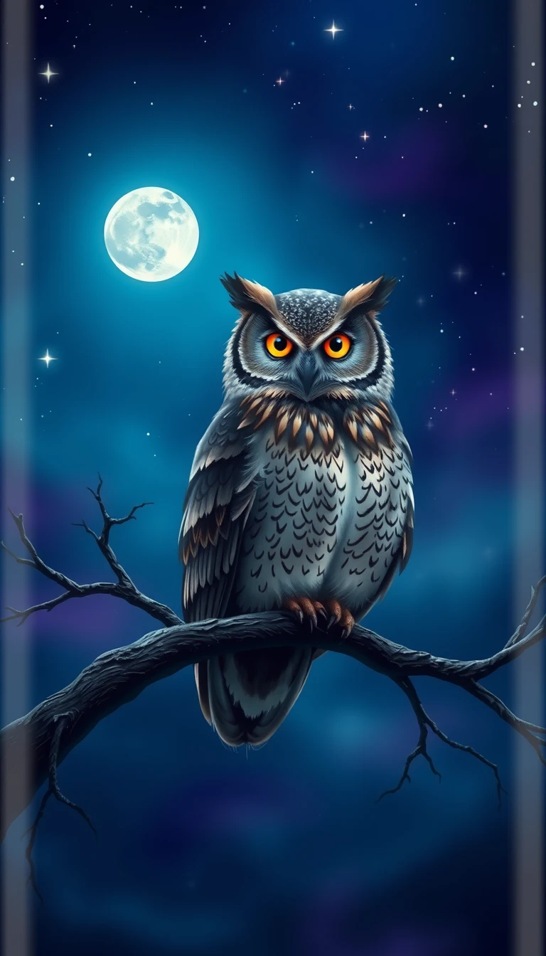 Owl Mobile Wallpaper