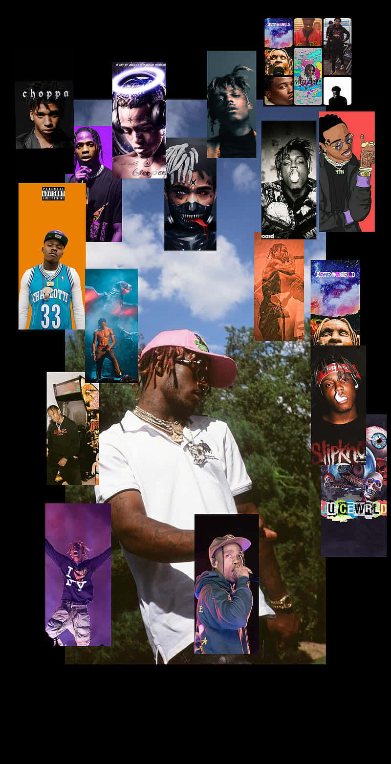 Rapper Collage Wallpaper