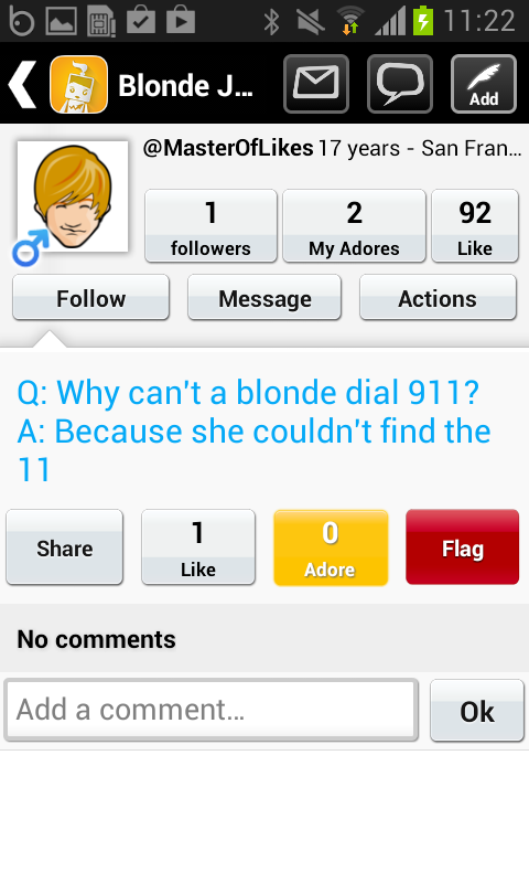 Find Thousands Of Blonde Jokes Vote Ment And Share All