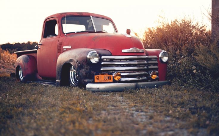 Chevrolet Rat Rod Low Wallpaper Background