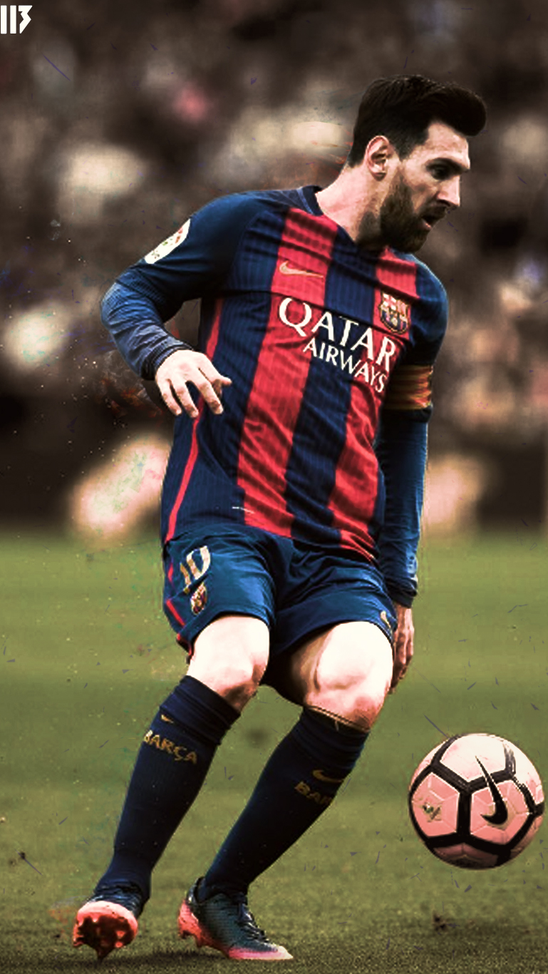 Leo Messi Phone Wallpaper Speedart