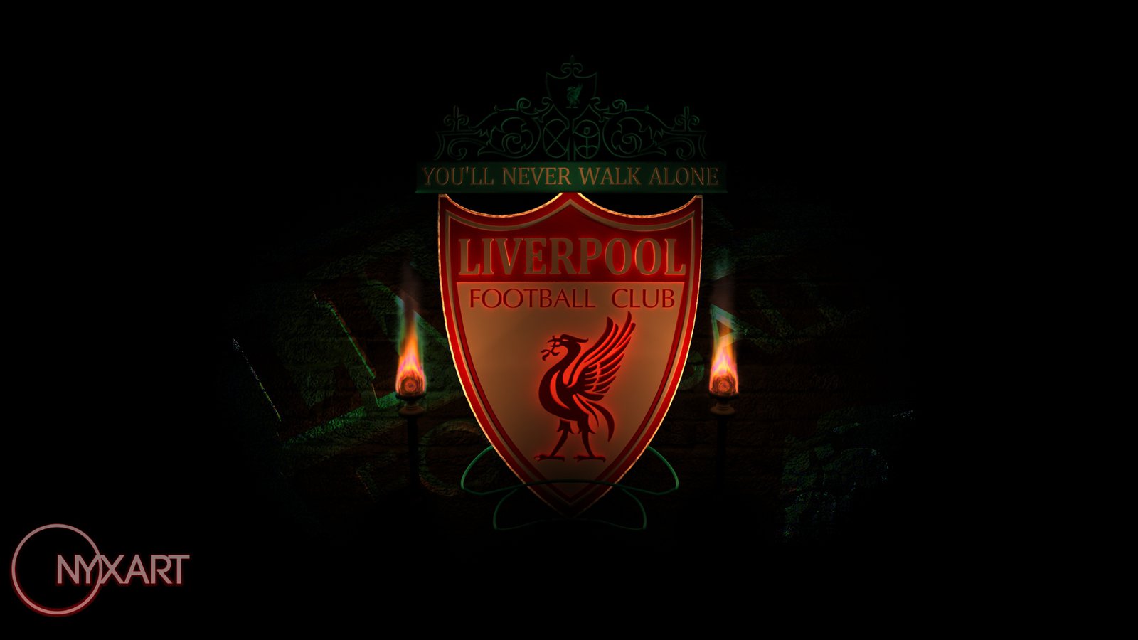 Liverpool FC Logo Wallpaper by jc tuman on