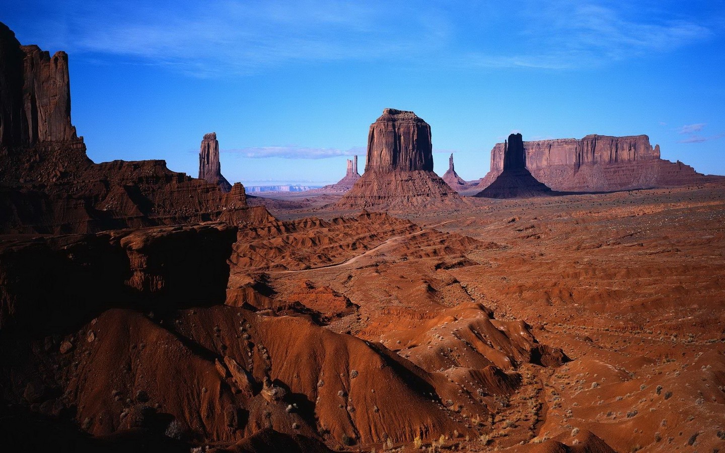 Desert Canyon Arizona Widescreen Wallpaper