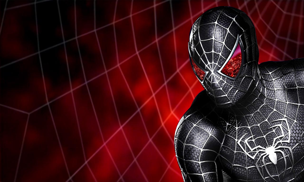 Black Spiderman Wallpaper High Resolution