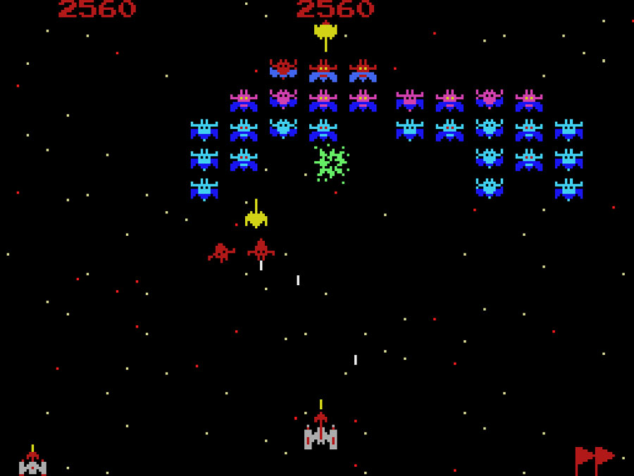 Game Re Atarisoft Galaxian For Colecovision Coleco