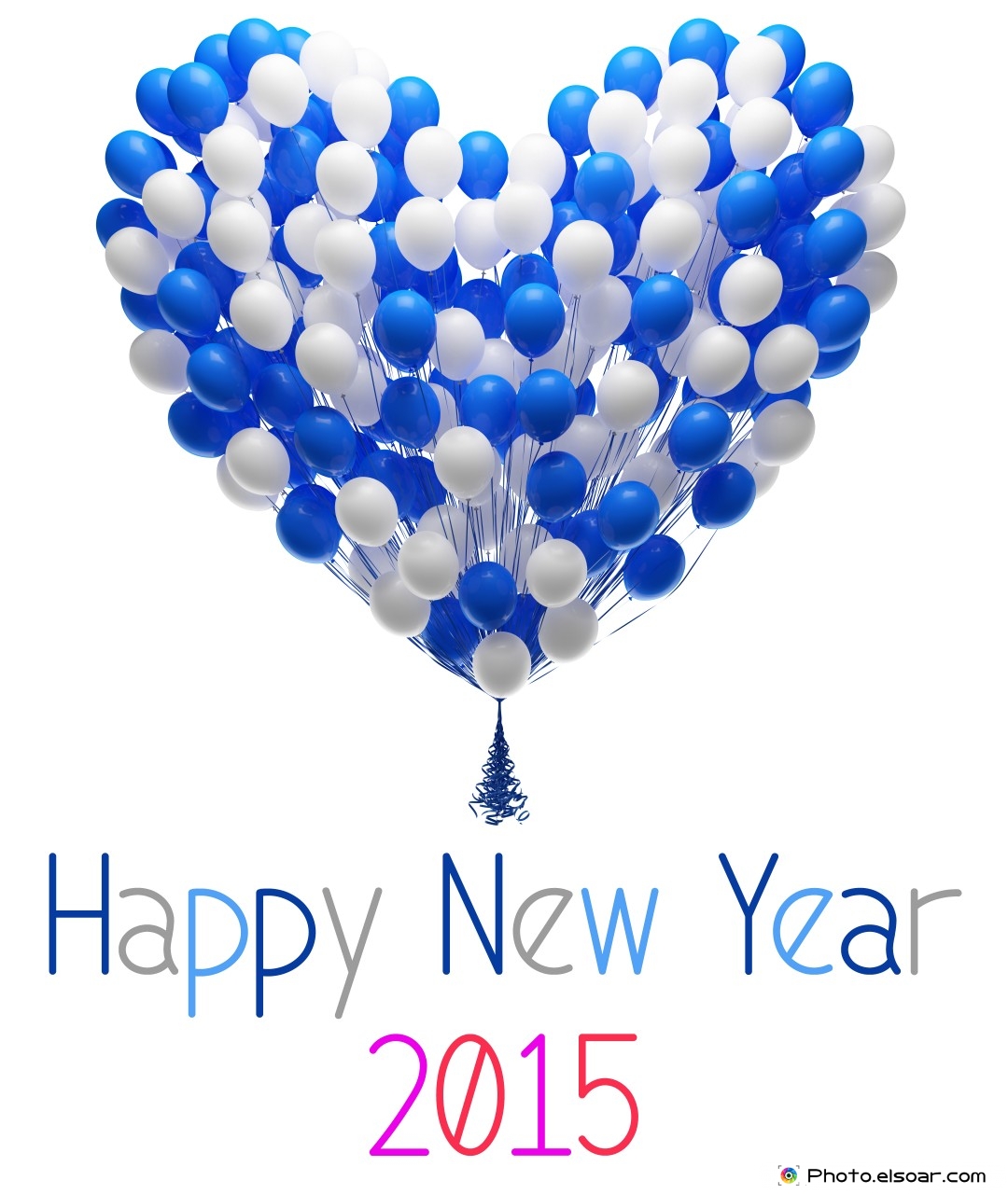 Top Wallpaper For Happy New Year With Colorful Balloons