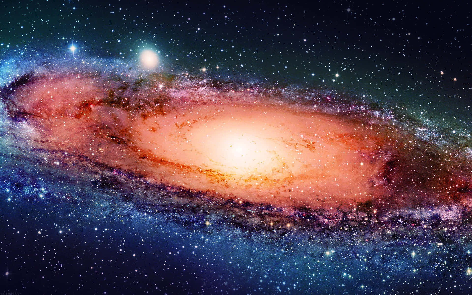 Galaxy Planet Wallpaper
