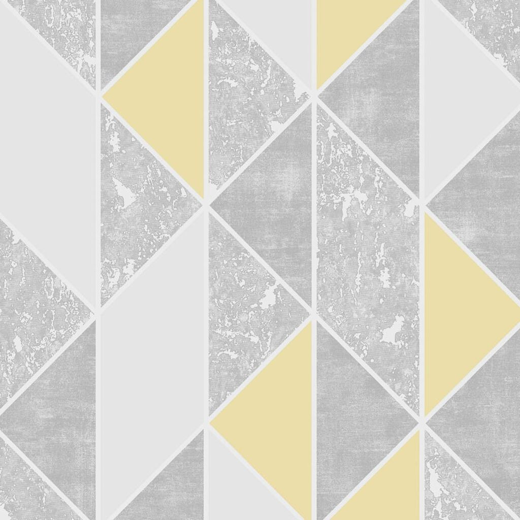 Grey And Yellow Wallpaper
