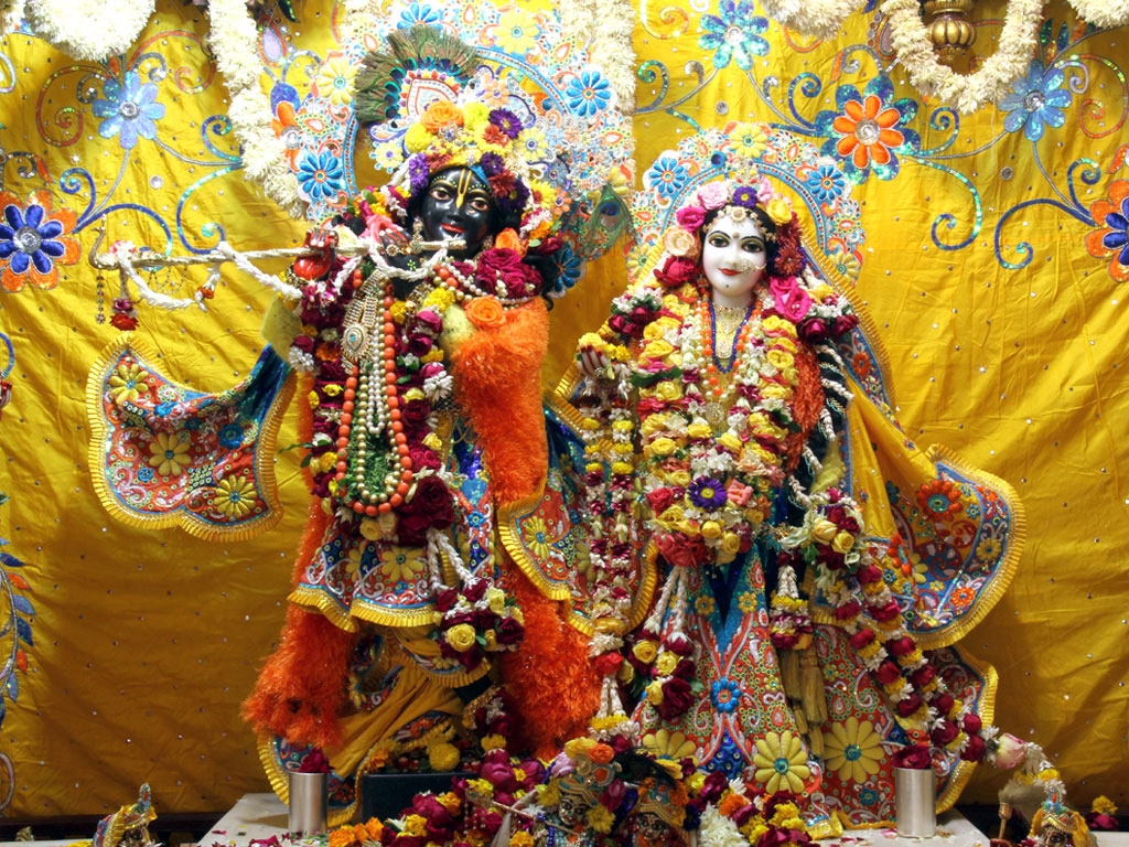 Iskcon Krishna Radha Image Wallpaper