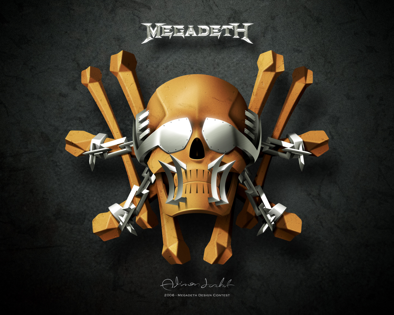 Megadeth Puter Wallpaper Desktop Background